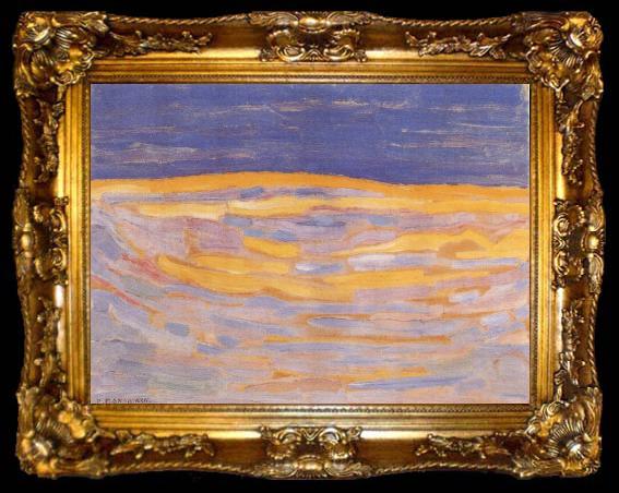 framed  Piet Mondrian Dune, ta009-2